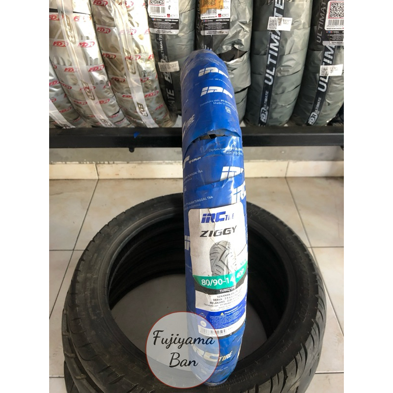 Ban Motor IRC Ziggy NR90 80/90-14 (Tubetype) Bukan Tubeless