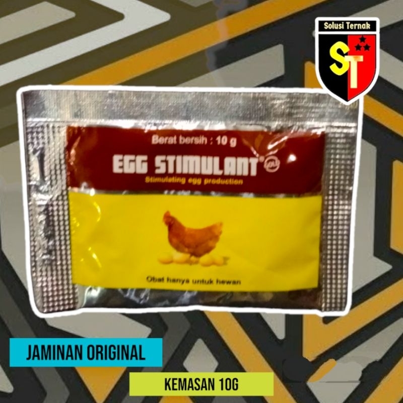 Egg Stimulant 10 gram - Vitamin Perangsang Produsi Telur Ayam
