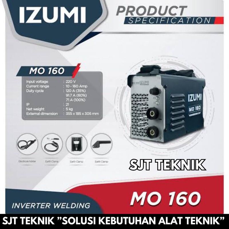 travo las izumi mo160 mesin las listrik 900 watt