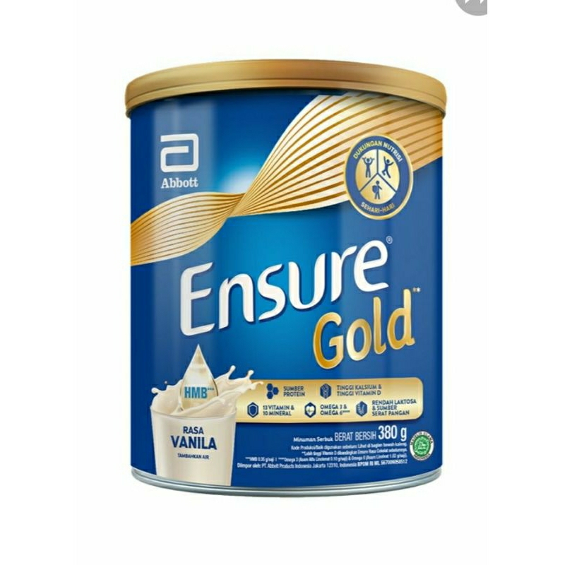 

Ensure vanila/coklat/gandum 380g exp 2026