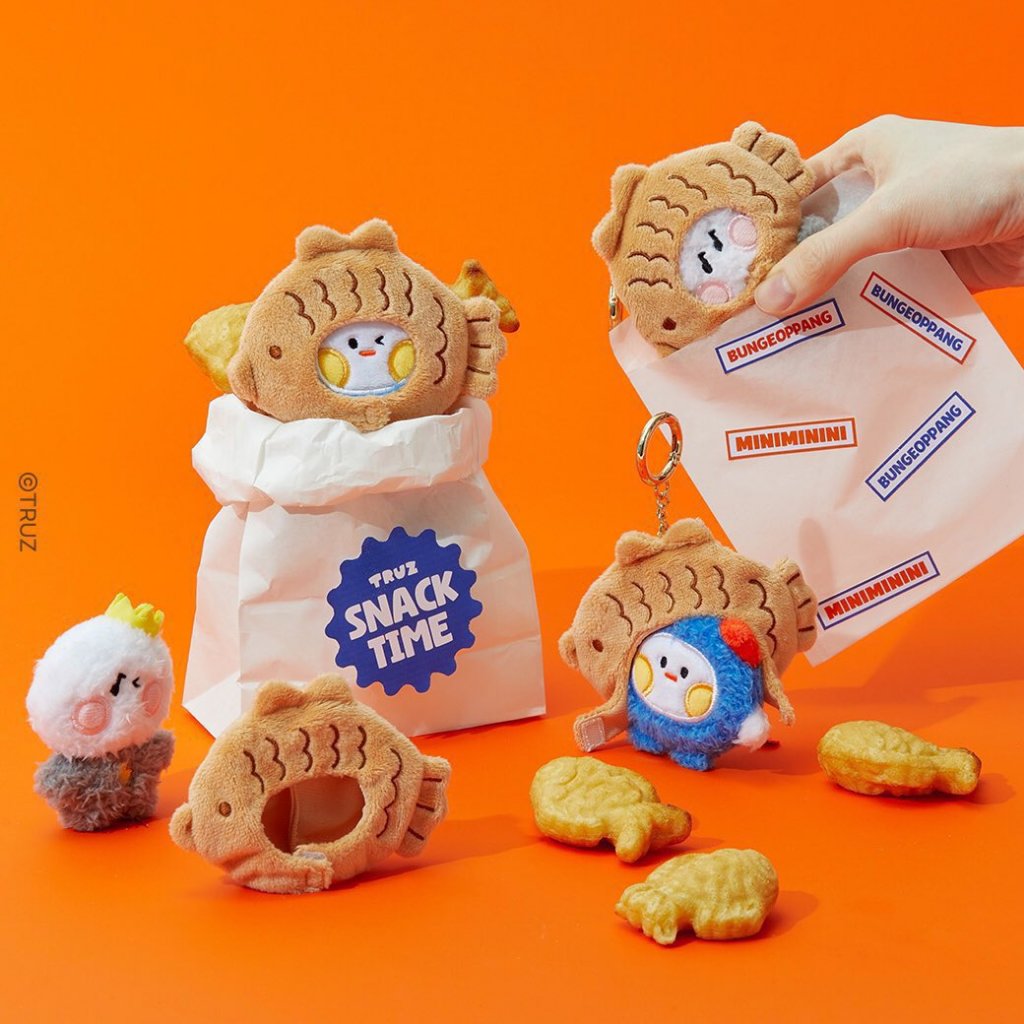 [DP] TREASURE X TRUZ OFFICIAL - MININI SNACK KEYRING