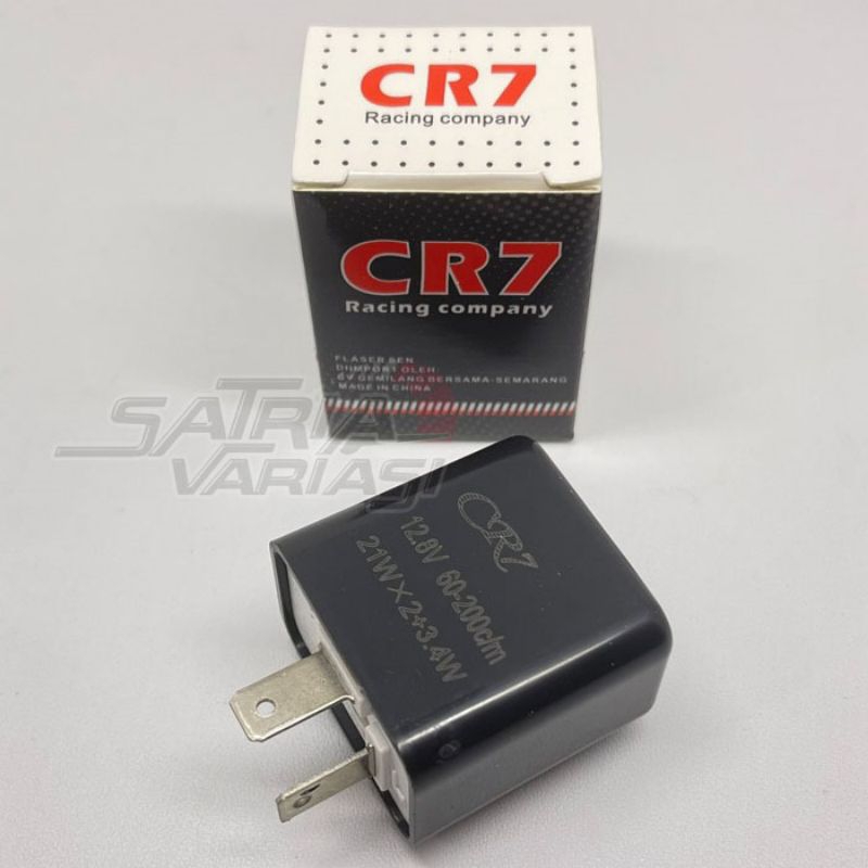 FLASHER SEN CR7 FLASHER SEN LED KEDIP UNIVERSAL MOTOR BEAT VARIO SUPRA BLADE