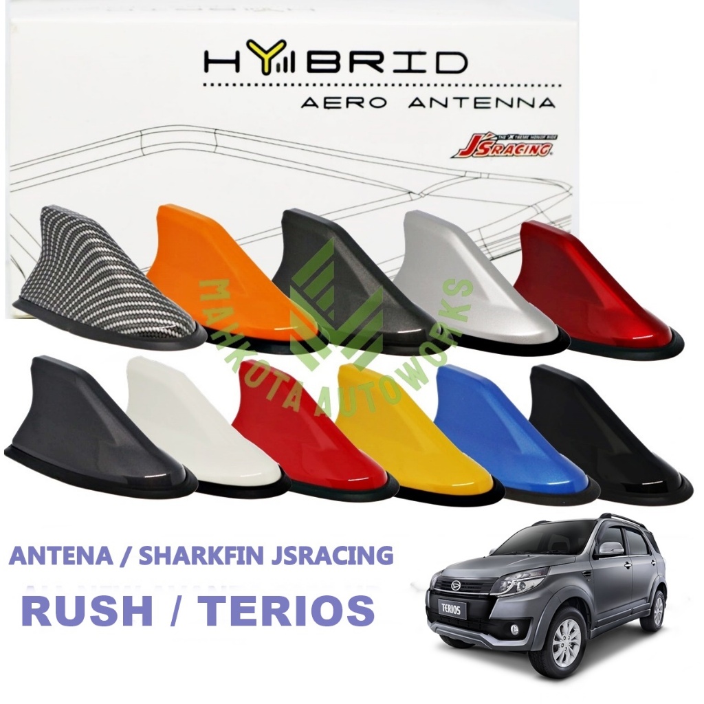 Antena Sirip hiu / Shark fin Hybrid Mobil Rush / Terios