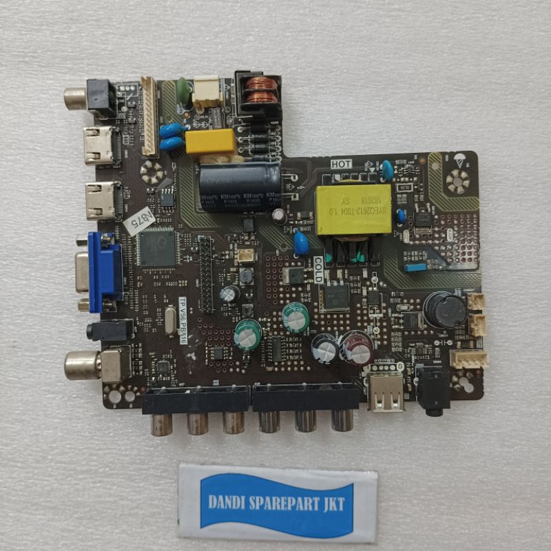 MB POLYTRON PLD 22D9501BC - MAINBOARD TV - MAINBOARD - MESIN TV POLYTRON LED