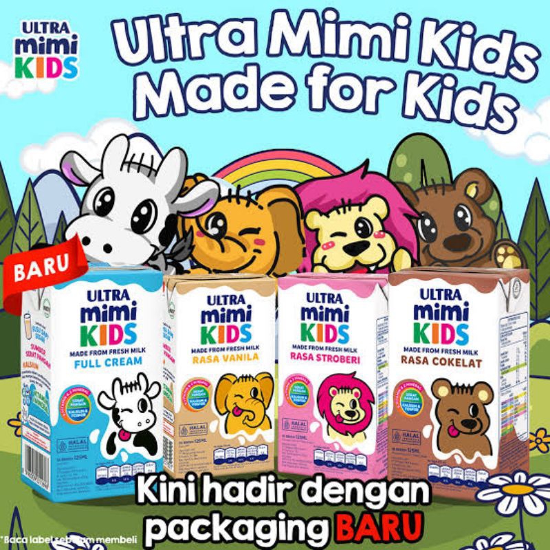 

Susu Ultra Jaya Mimi Kids 125ml