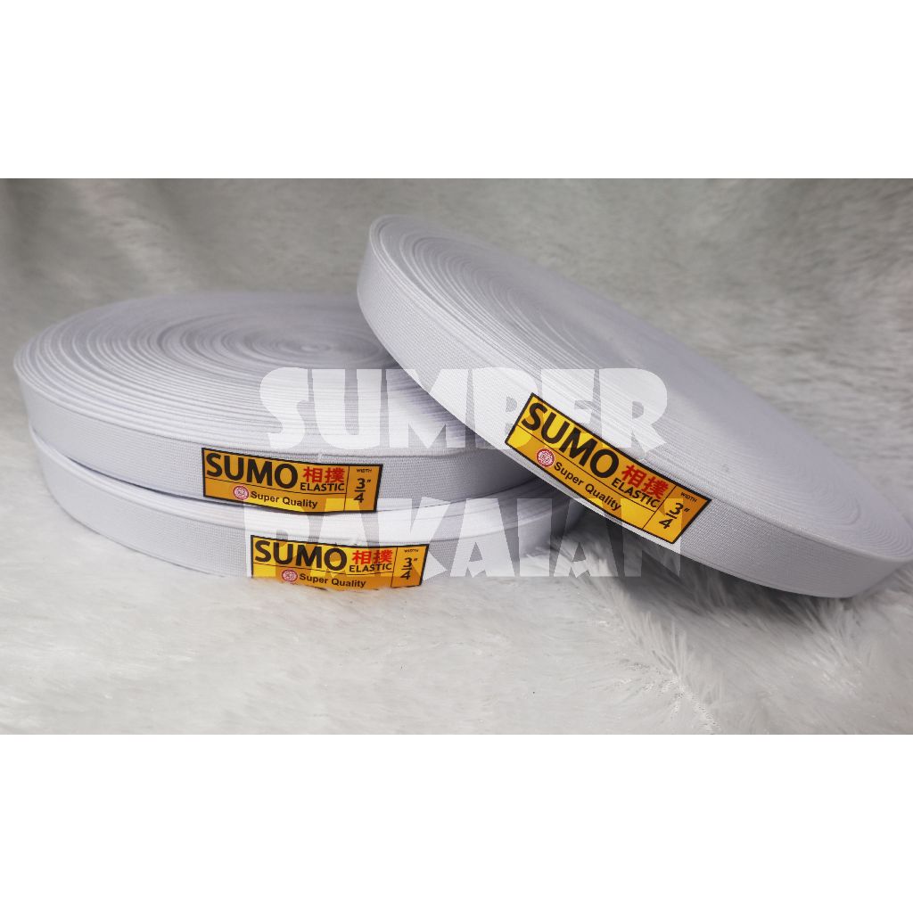 Karet Elastis / Elastis / Karet Elastis Merk Sumo (Per Meter)