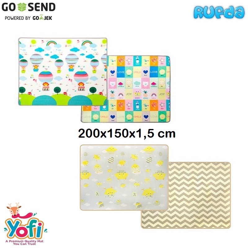 Yofi Roll Playmat L Karpet Main Premium Aktifitas Anak Gulung