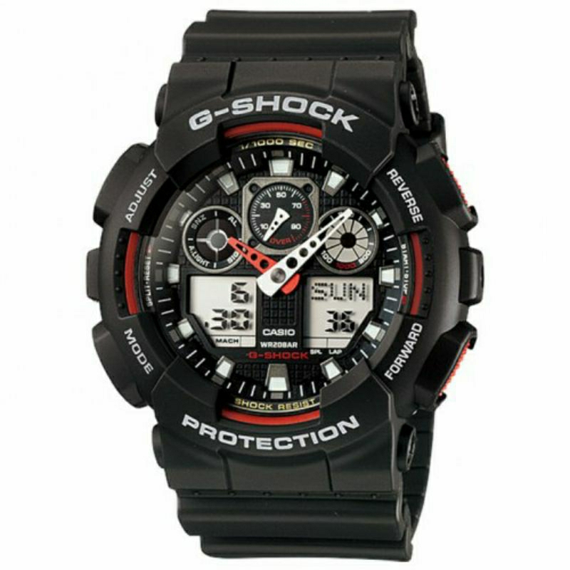 jam tangan G-SHOCK GA-100-1A4DR
