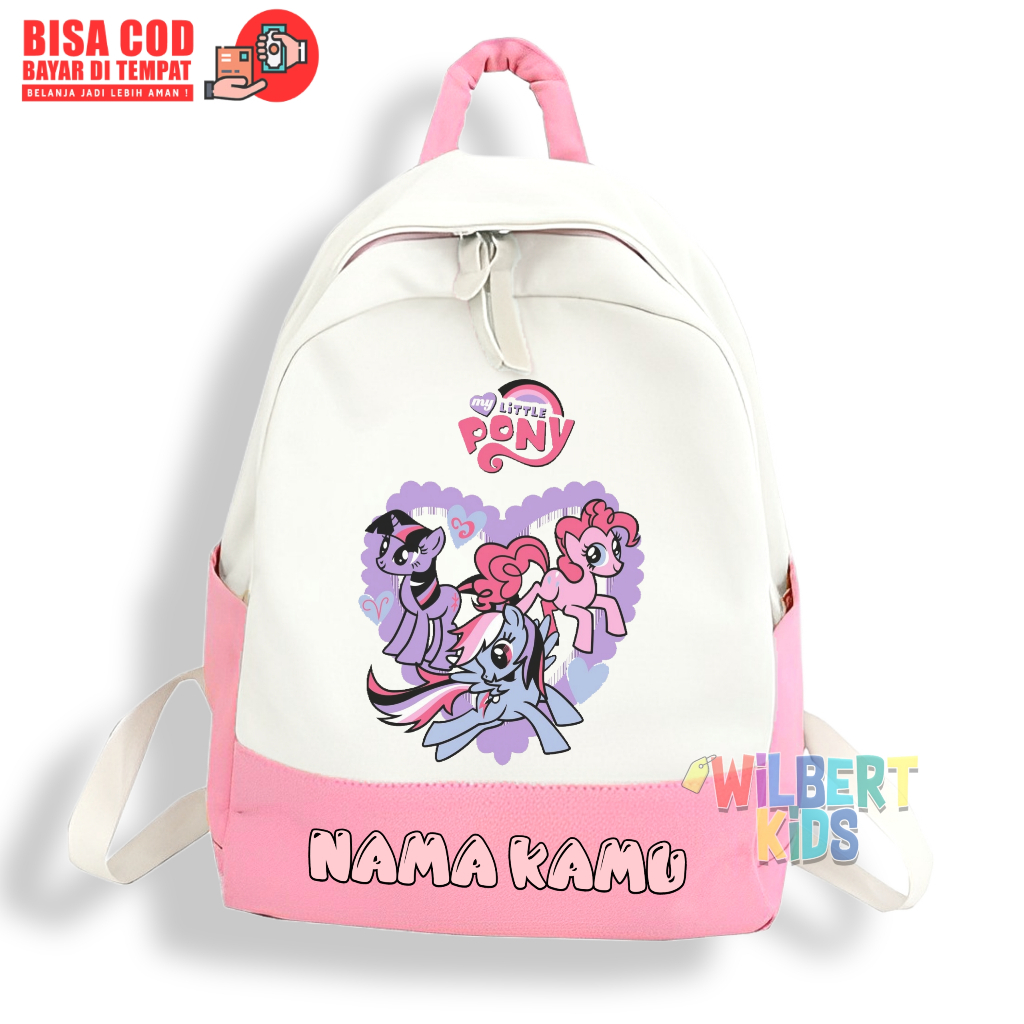 Tas Anak TK SD My Little Pony / Ransel Anak My Little Pony