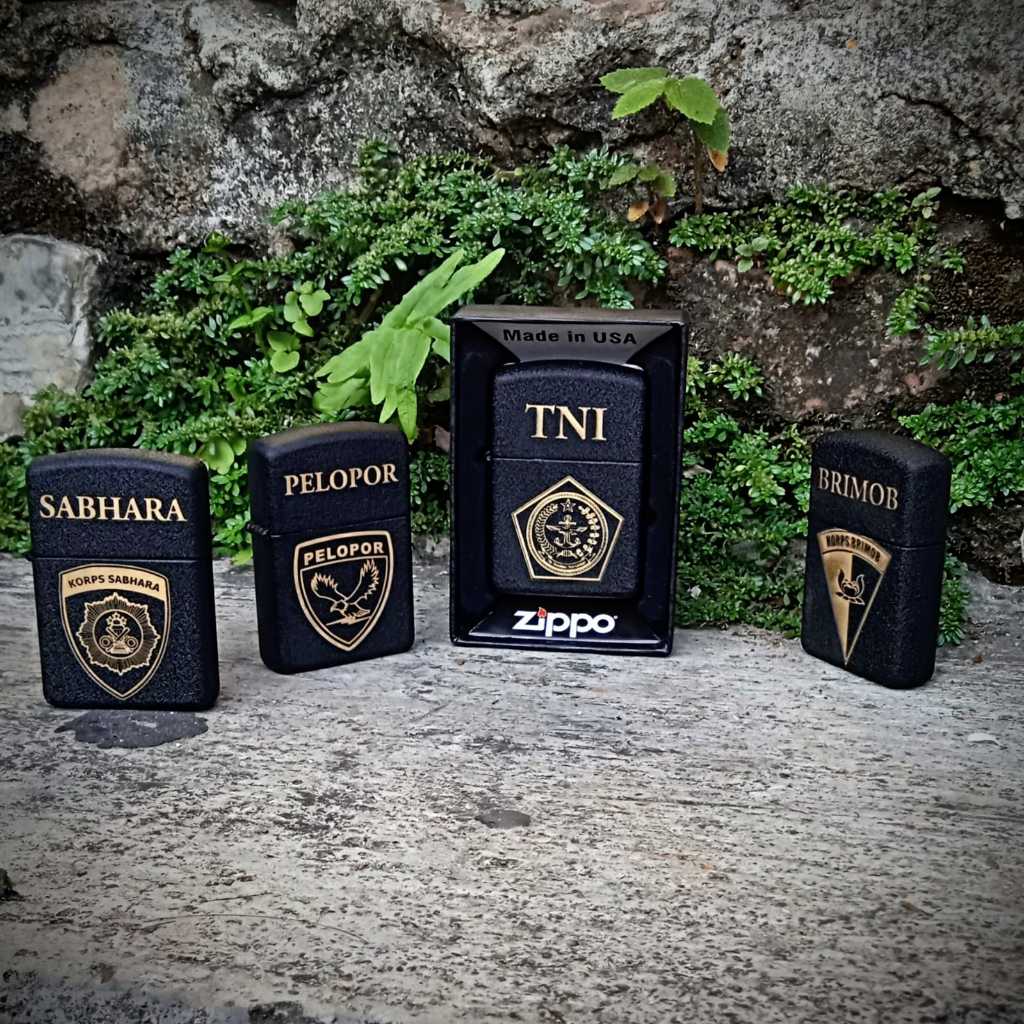 Korek api unik custom logo korek bara zipo zippo tactical army matches bukan jet bara elektrik korek