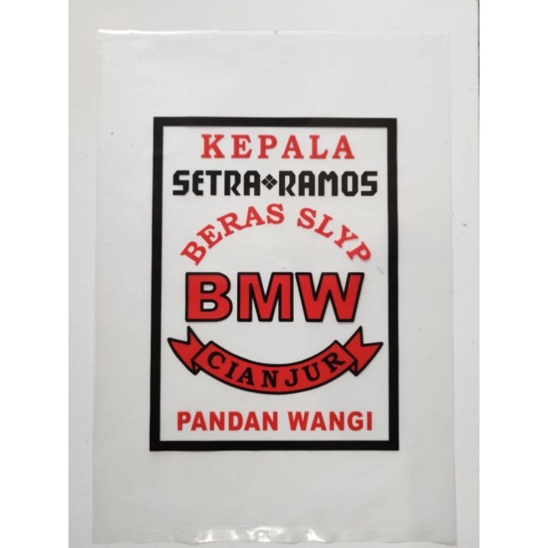 

Plastik Beras Merek BMW 3kg