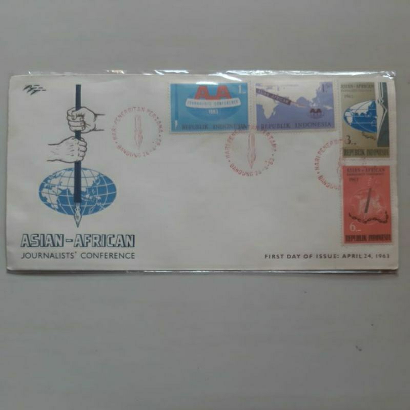 

Perangko prangko SHP 1963 konferensi wartawan Asia