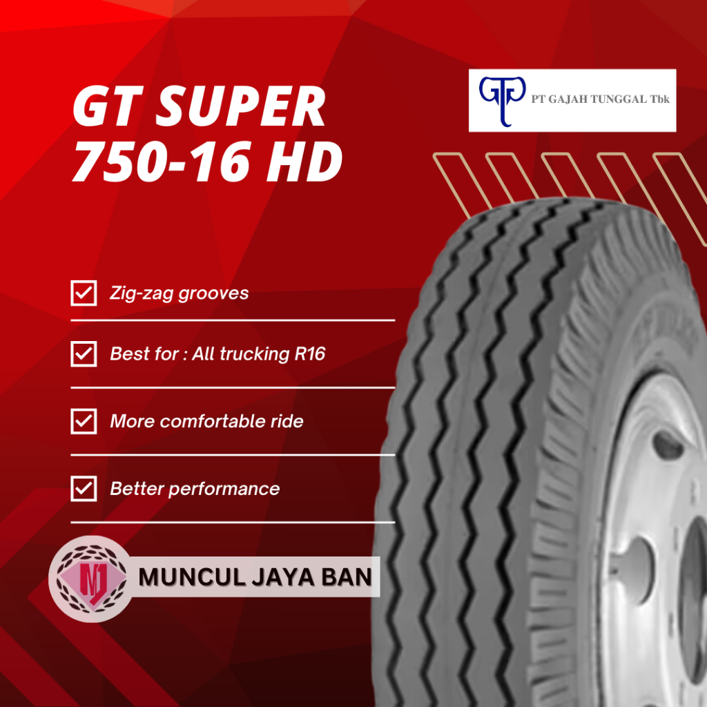 GT SUPER 88N HD UKURAN 750 R16