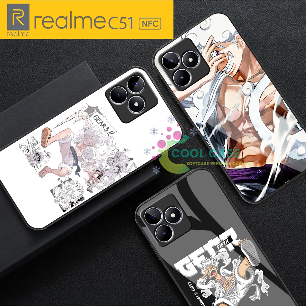 Softcase Kaca Realme C51 NFC Terbaru [CK174] - Casing Handphone Realme C51 NFC -  Pelindung Handphon