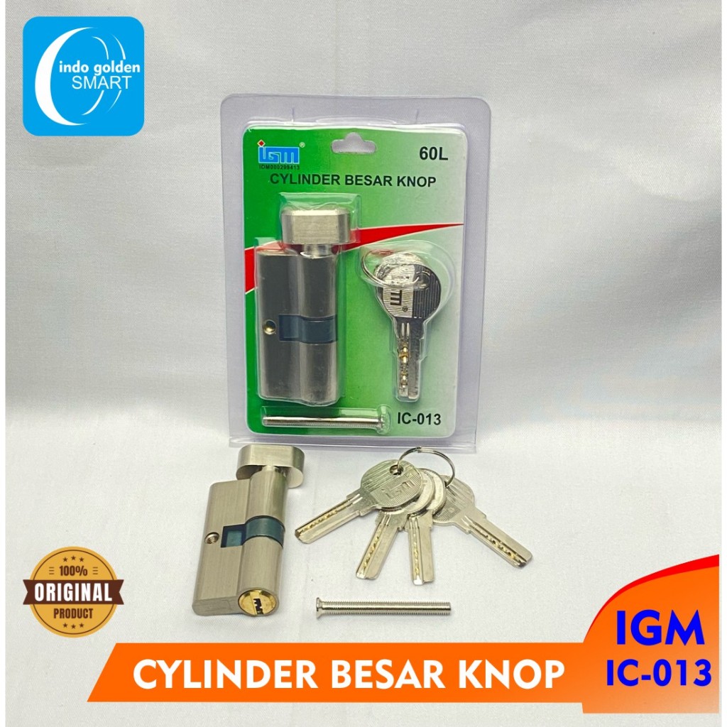 Cylinder Anak Kunci Besar Knop 60L IGM IC-013
