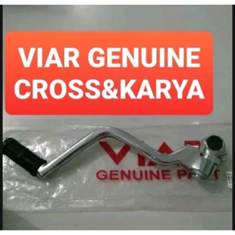 PEDAL SELAHAN KICK STARTER VIAR CROSS 250 DAN 200ES ORIGONAL 100% VIAR