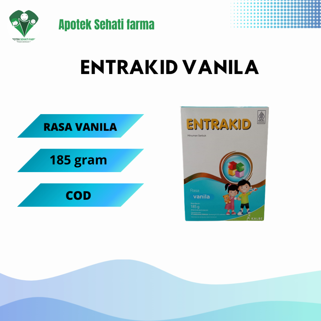 

ENTRAKID 185gram RASA VANILA