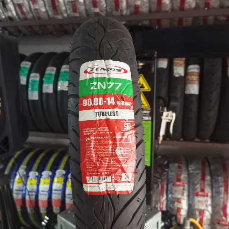 Ban ZENEOS ZN77 90/90-14 TUBELESS