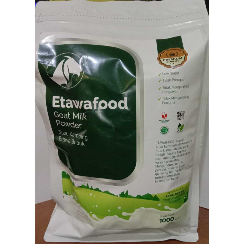 

ETAWAFOOD SUSU KAMBING BUBUK 1000G/1KG