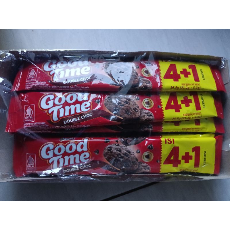 

good time isi 12 pcs-biskuit coklat- coklat enak-jajanan anak-kue coklat-biskuit renyah