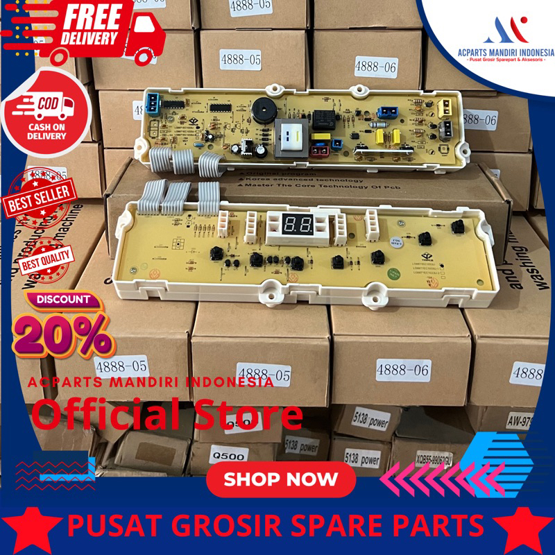 LG WF-L880NTC, Modul pcb mesin cuci Top Loading
