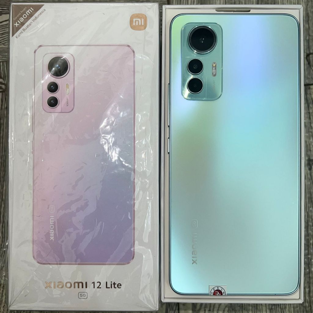 Xiaomi 12 Lite 5G 8/256 Second Fullset Bekas Resmi