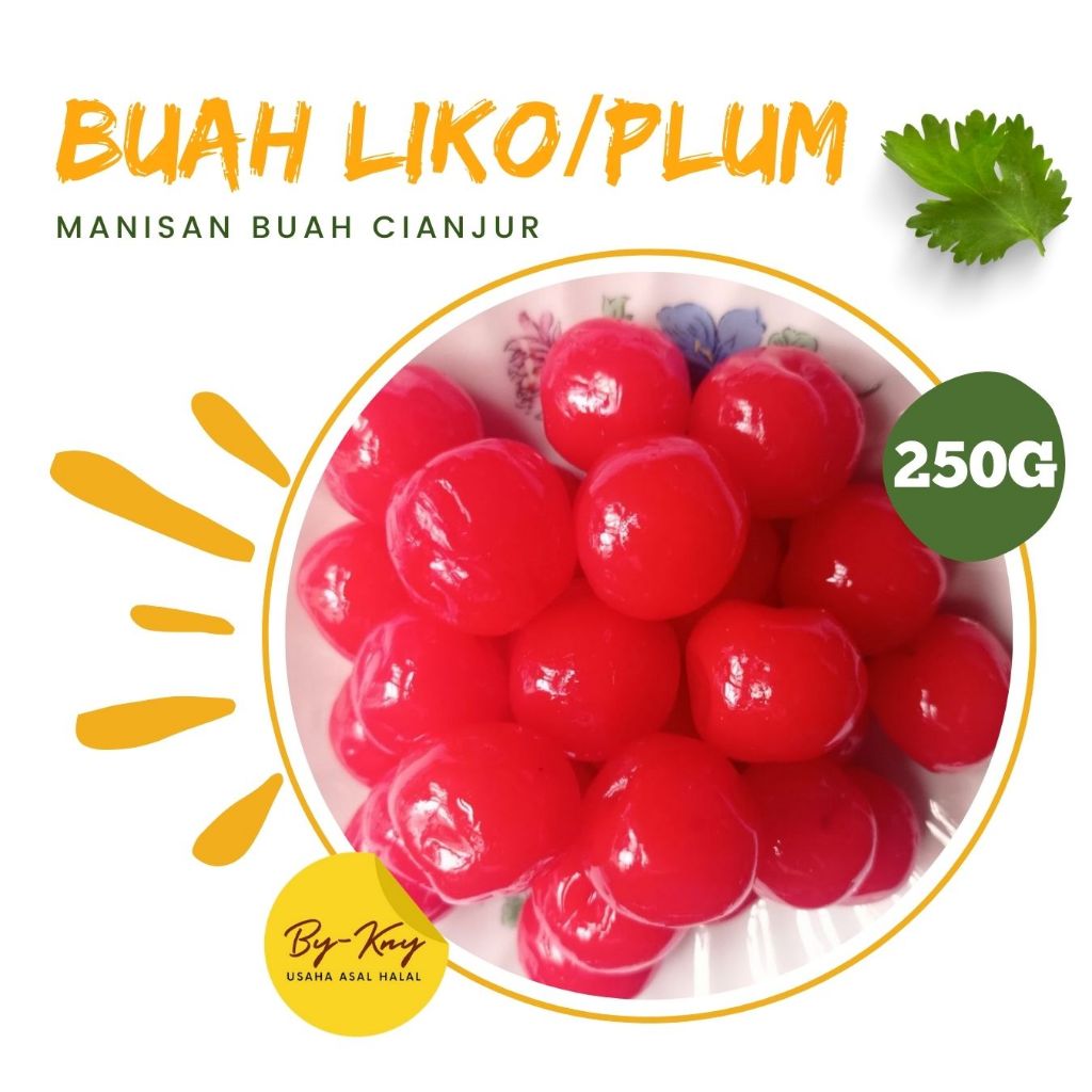 

PLUM LIKO 250 GRAM MANISAN BUAH PLUM MANISAN BUAH KERING MANISAN BUAH CIANJUR CAMILAN BUAH SEGAR