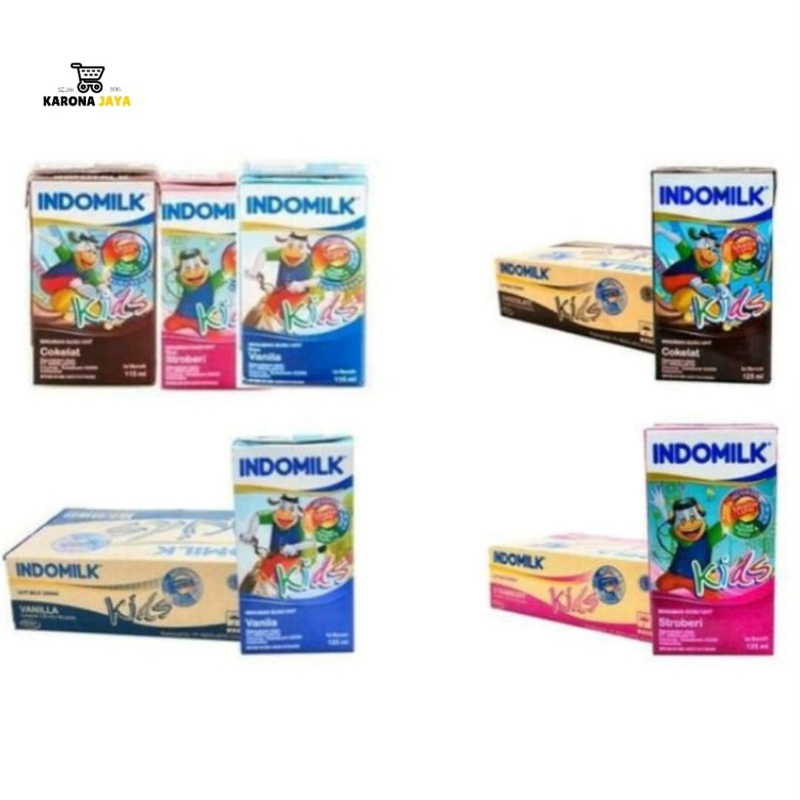 

Indomilk Kids UHT 115ml [1dus/40pcs]