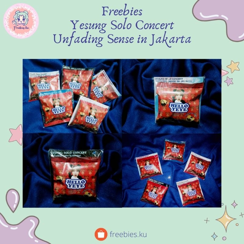 

Freebies KPOP Mini Snack : Yesung Solo Concert