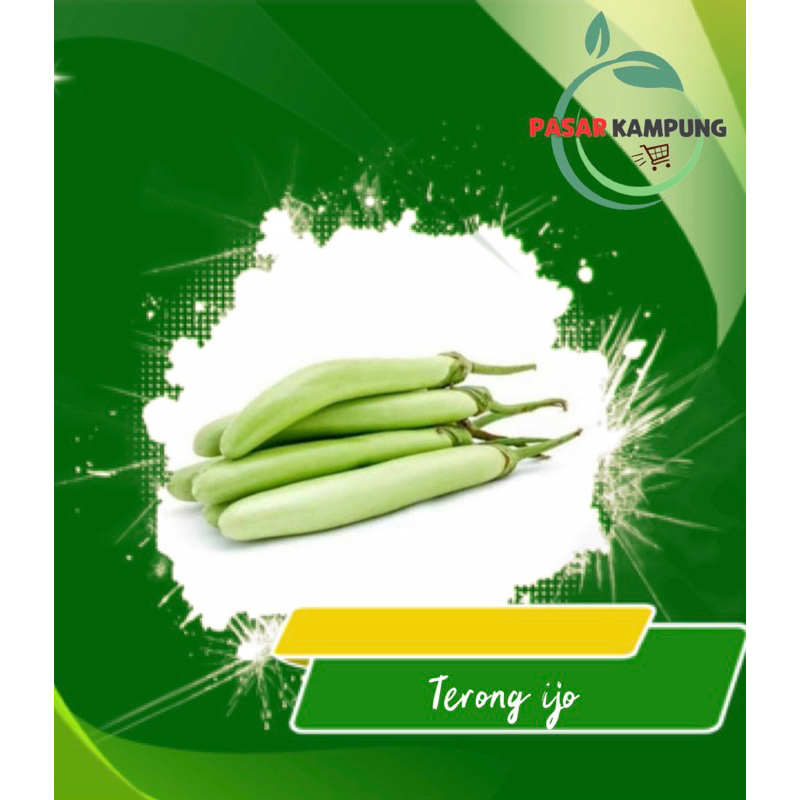 

Terong ijo / terong hijau -+250gr