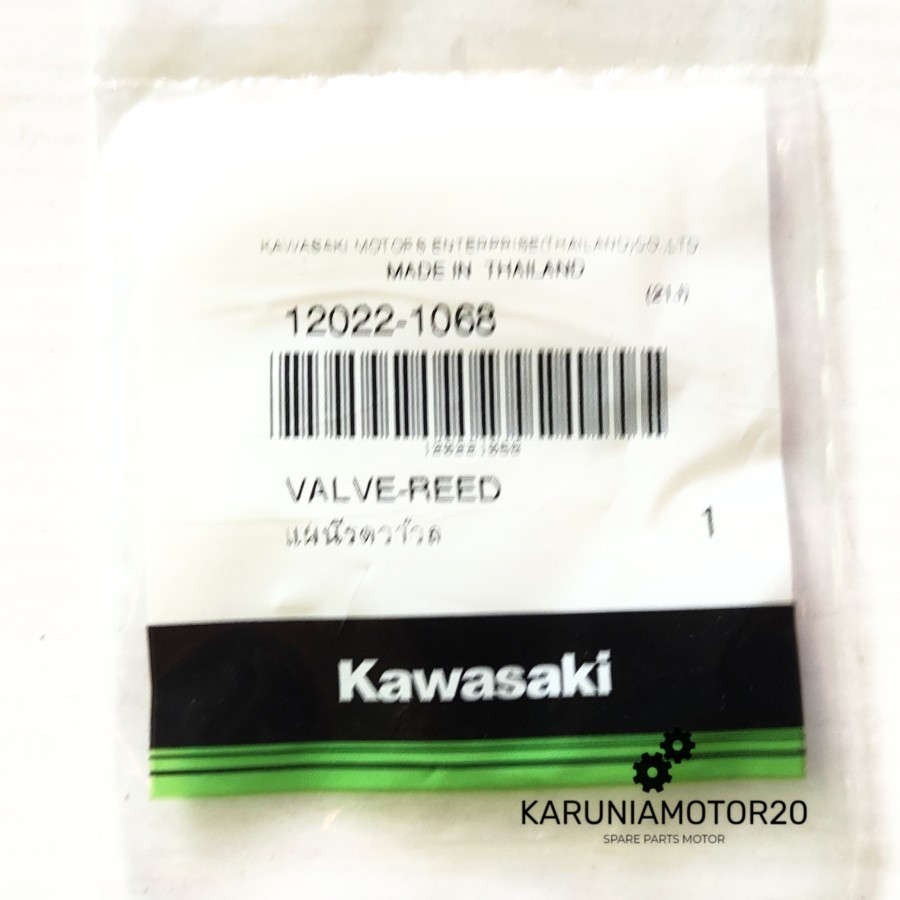 Lidah Membran Harmonika Ninja R/RR Original Kawasaki 12022-1068