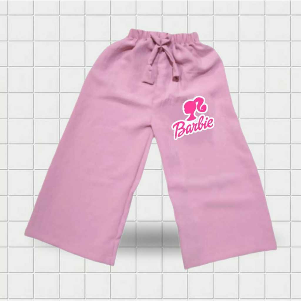 CELANA KULOT ANAK BARBIE/KULOT ANAK BARBIE/CELANA KULOT ANAK PEREMPUAN USIA 1-9 TAHUN/BARBIE/KULOT A