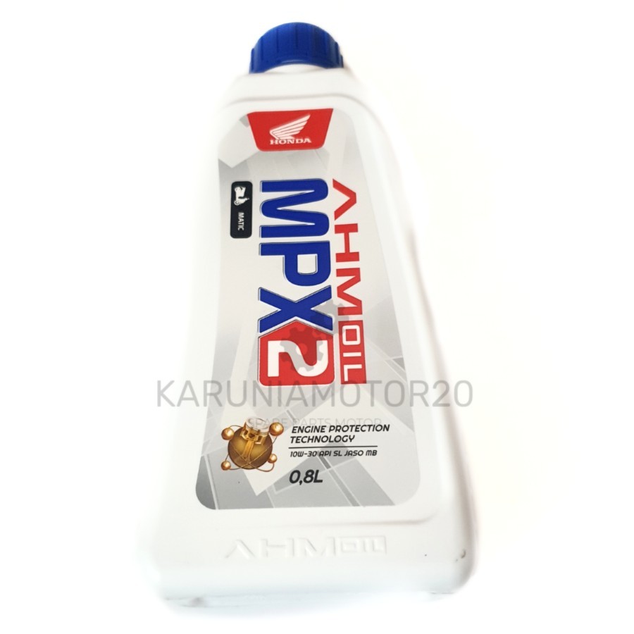 Oli Matic MPX 2 0,8L Original 100% AHM Honda Beat/Scoopy/Vario/Spacy