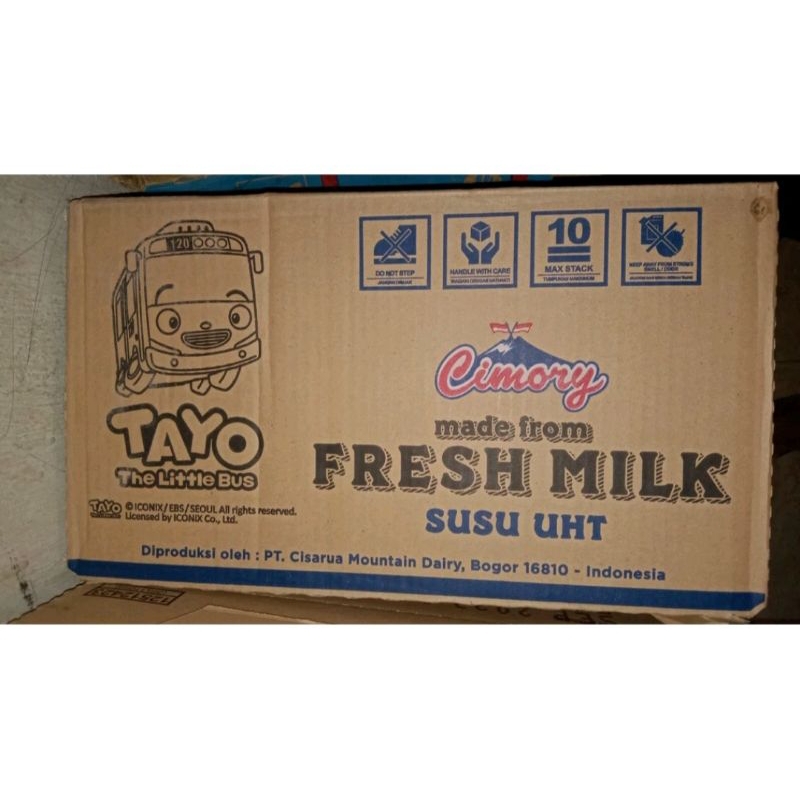

Cimory Fresh Milk Tayo 1 dus isi 40 pcs 125 ml Varian Coklat Stroberi