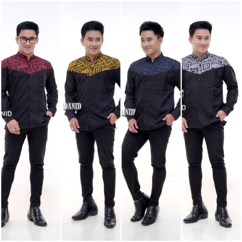 Kemko Dewasa Lengan Panjang Kemeja Koko Pria Lengan Panjang Koko Dewasa