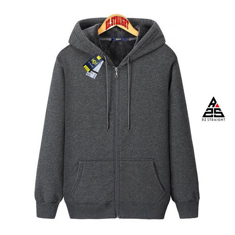 Rz Straight Jaket Zipper Distro Polos Formal Jaket Resleting Unisex