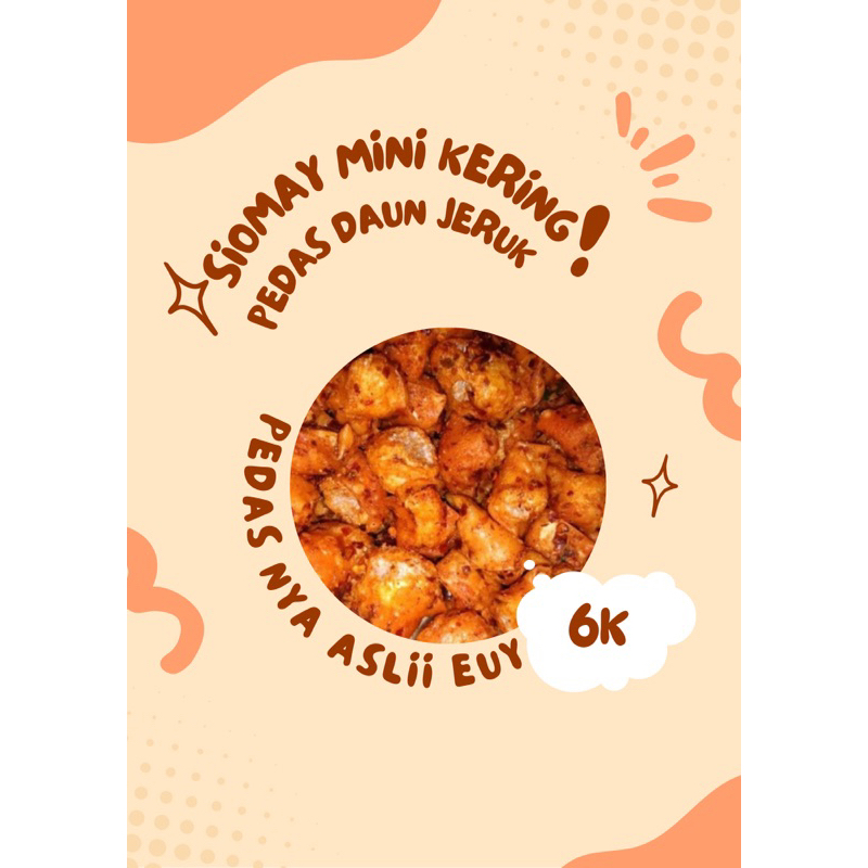 

Siomay Kering Pedas Daun Jeruk