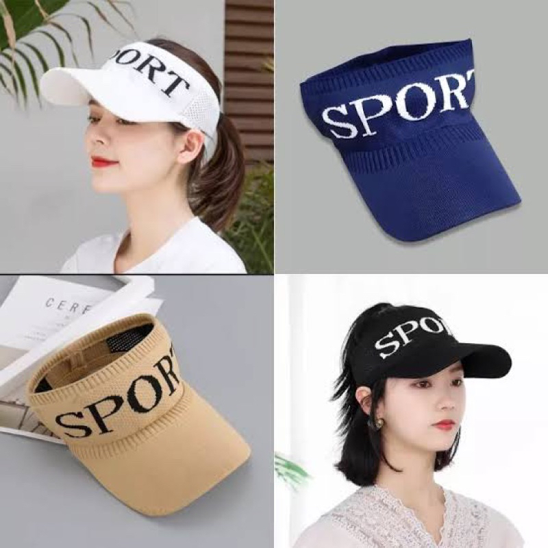 TOPI SENAM AEROBIK / TOPI ZUMBA WANITA SPORT