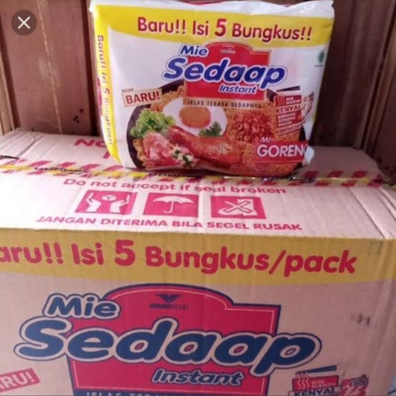 

Sedaap goreng banded isi 5 pcs