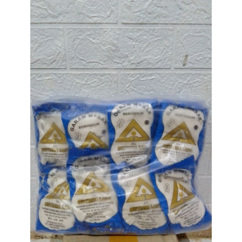 

Garam halus garam masak 1 bal 40bks @100gr