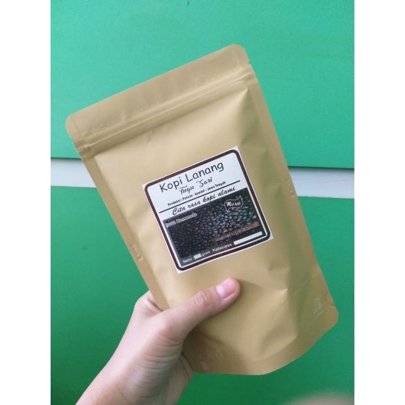 

Kopi Lanang Robusta, kopi murni Robusta, bisa pilih biji atau bubuk 500gram
