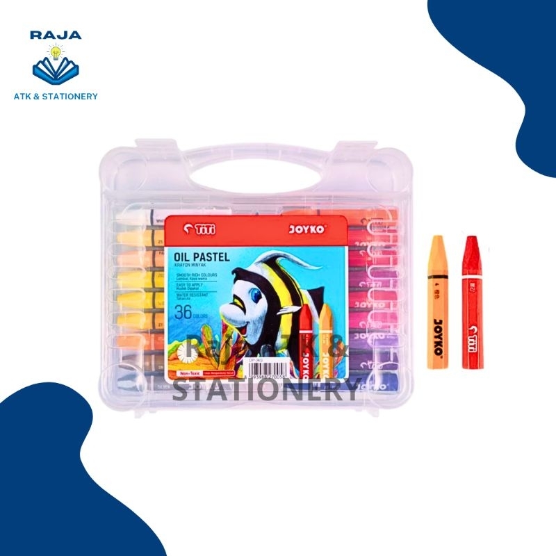 

Crayon Oil Pastel Joyco 36 Warna / Krayon 36 Warna Joyco