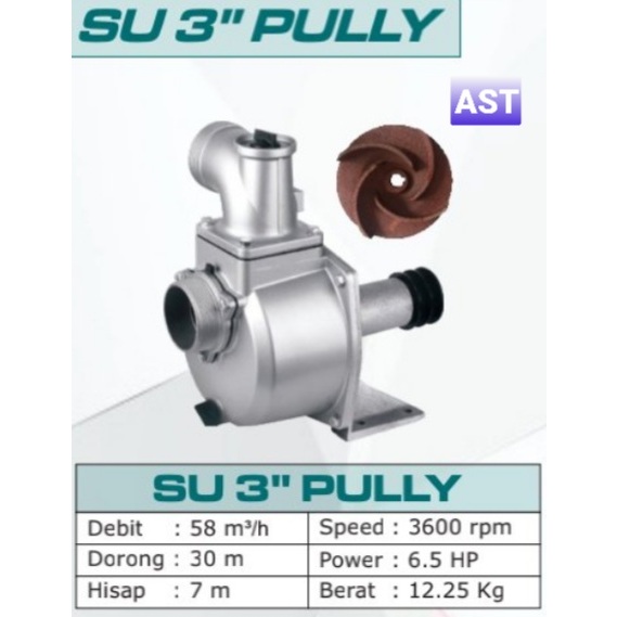 BODY POMPA SU 3" SU 80 -  'ENGINE PUMP' SU 3' SU 80 / YAMAMAX - PRO