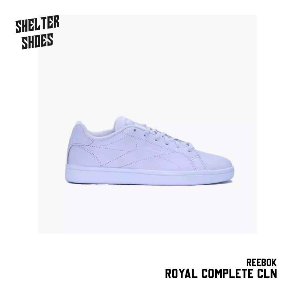 SEPATU RUNNING REEBOK ROYAL COMPLETE CLN LILAC RUNNER 4.0 BLACK WOMEN SNEAKERS ORIGINAL