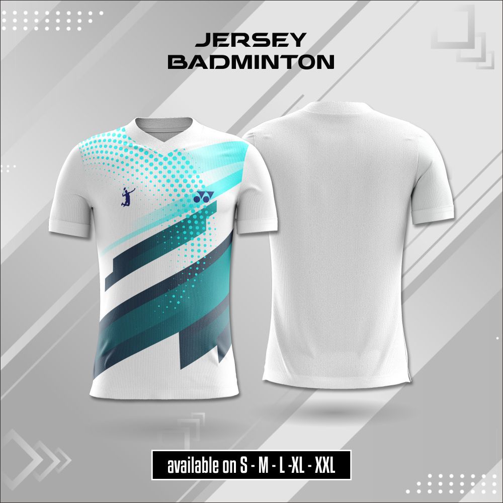 Kaos Jersey Bulutangkis 18 Baju Badminton Unisex Dry Fit