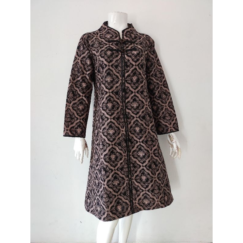 Dress Batik Wanita sogan