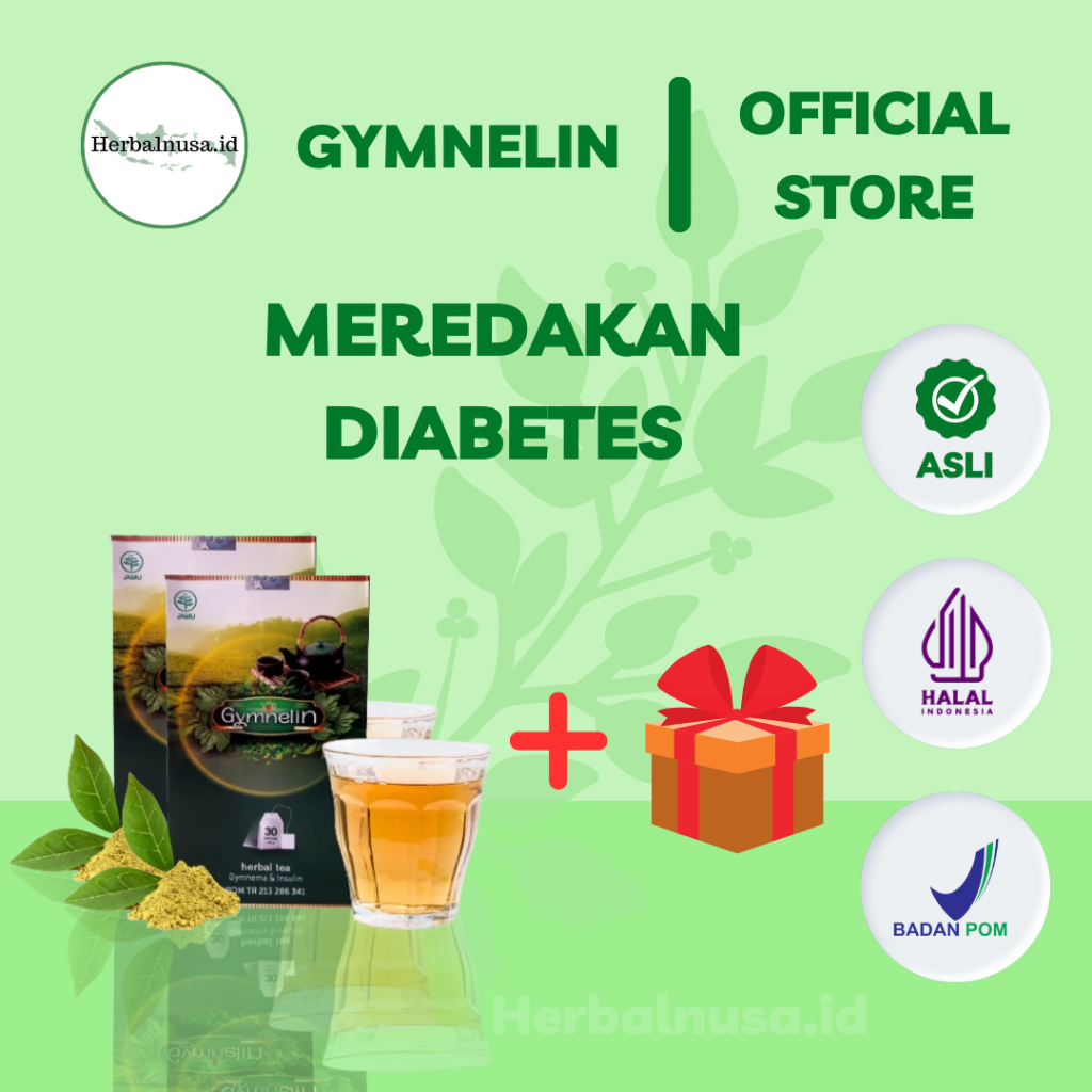 

GYMNELIN | TEH HERBAL | MENYEMBUHKAN DIABETES