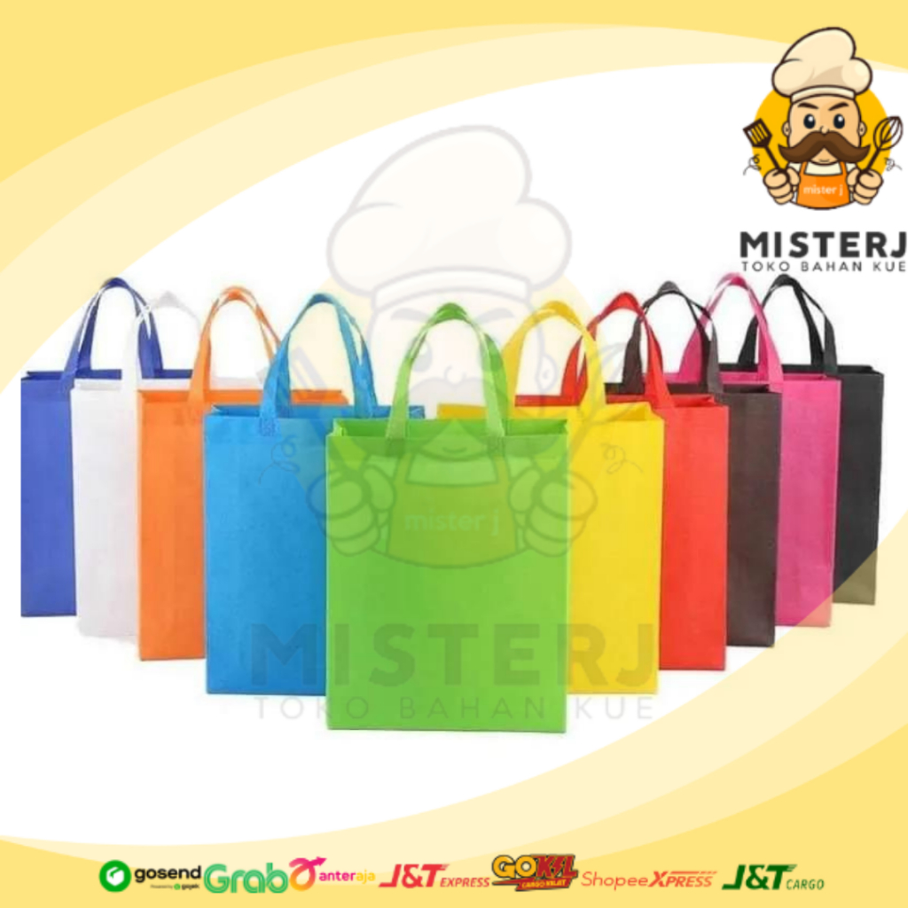 Tas Belanja | Tas Hajatan | Tas Kain |  Reusable Bag | Large | Small | Wajib Pembelian Ojek Online