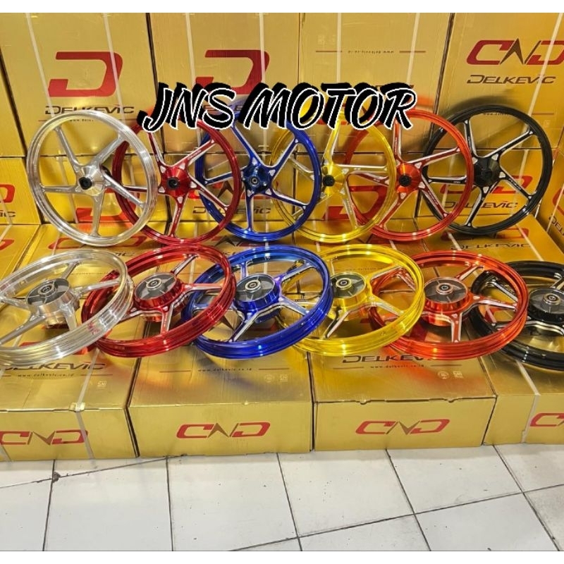 Velg Delkevic B5 Model AK 55 Jupiter Z Vega ZR MX Old Fizr Ukuran 160/185