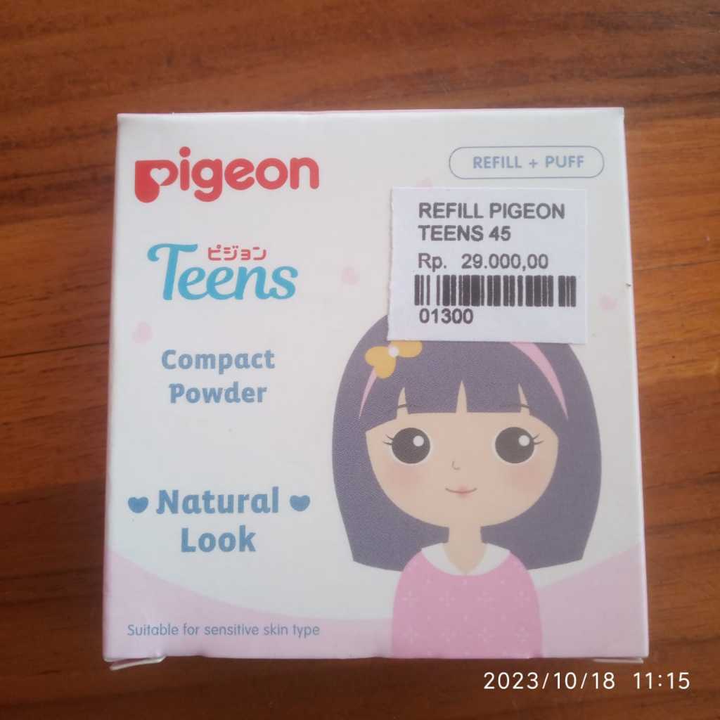 Refill Pigeon Teens Compact Powder / Isi Ulang Bedak Pigeon / Refill Pigeon